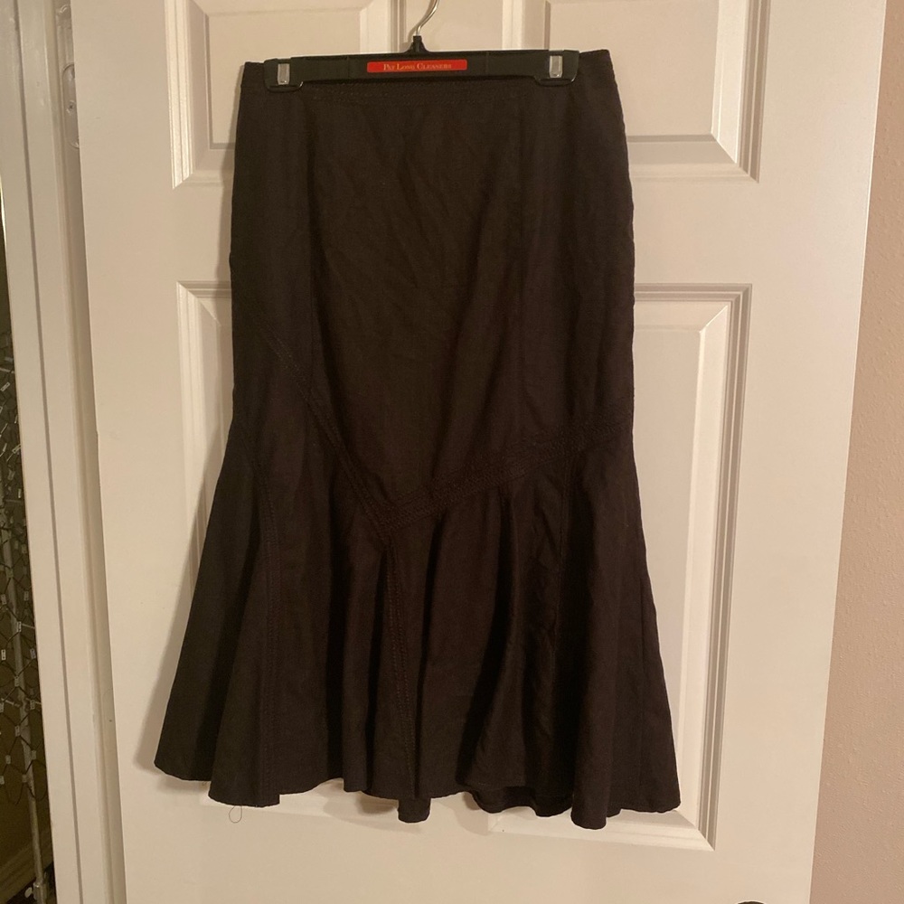 100% wool Larry Levine skirt